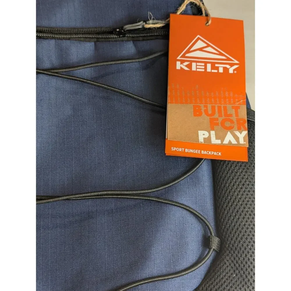 Kelty Sports Bungee 2935 Backpack Outdoors Sports Camping Hiking Navy NWT